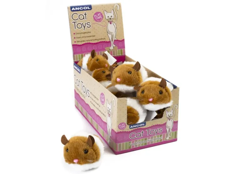 USPCA ANCOL JITTERY MICE TOY
