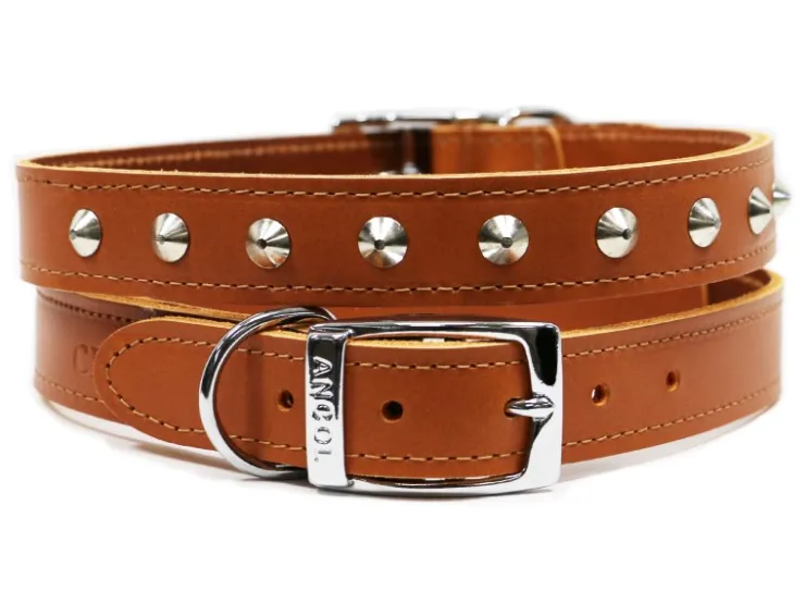 USPCA ANCOL SEWN STUD COLLAR