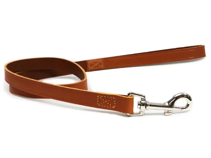USPCA ANCOL TAN LEATHER LEAD