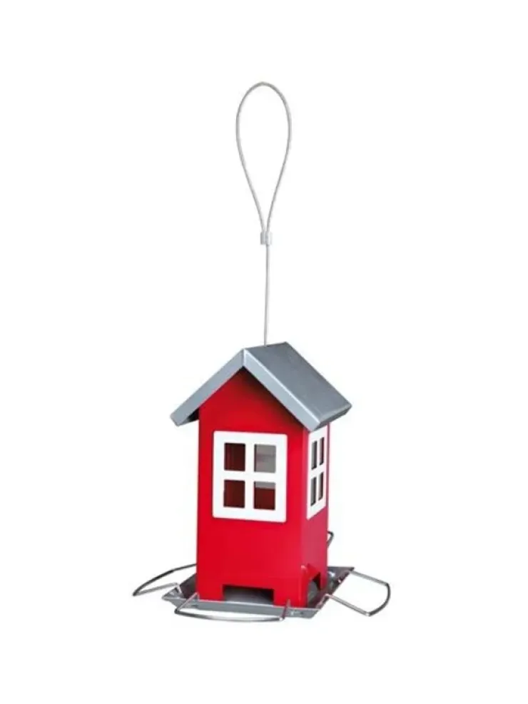 USPCA BIRD FEEDER RED