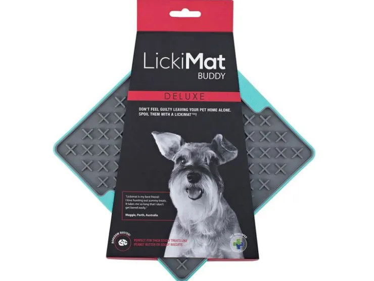 USPCA LICKIMAT BUDDY DELUXE TURQUOISE